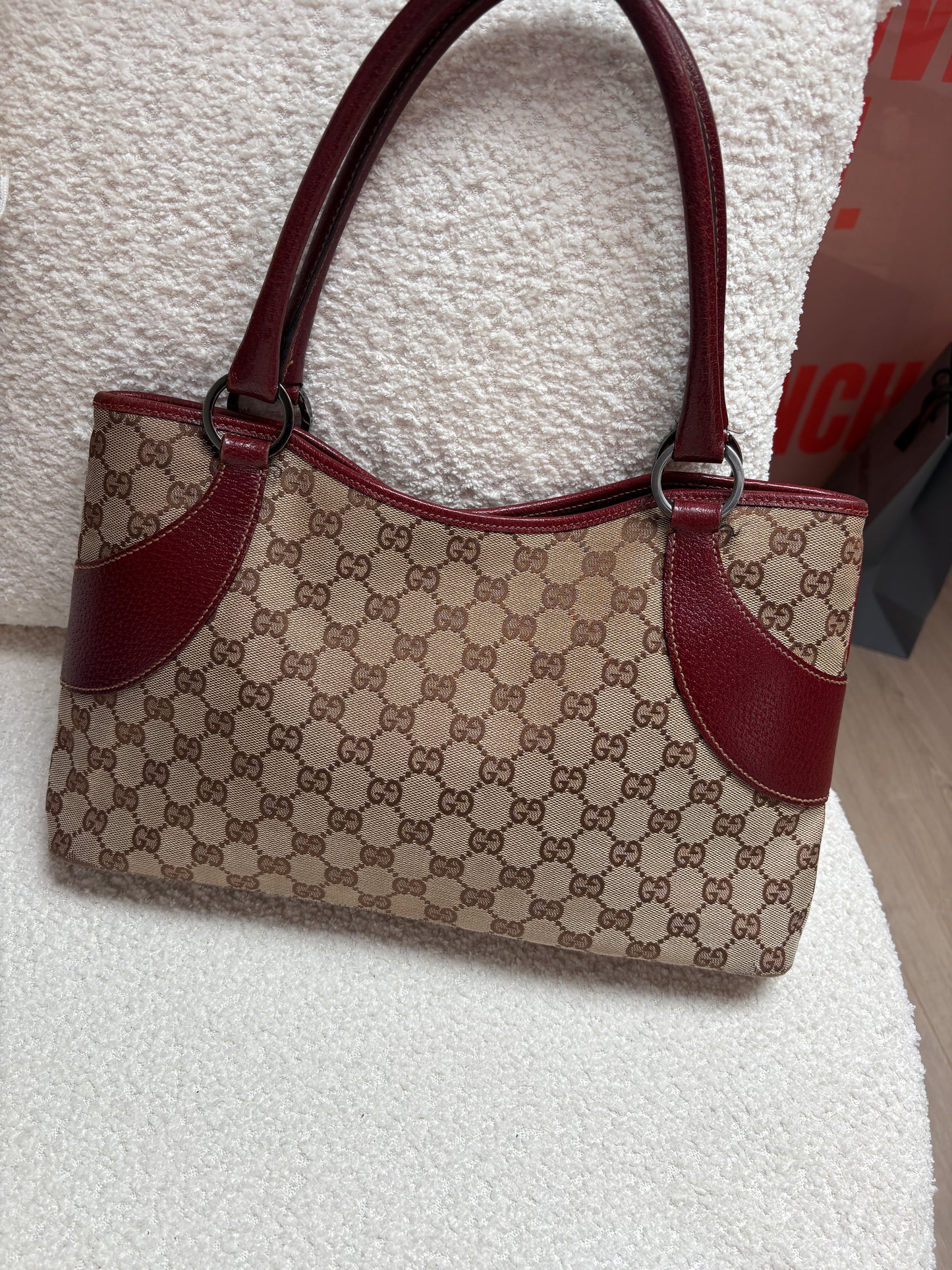 Gucci GG canvas shoulder bag