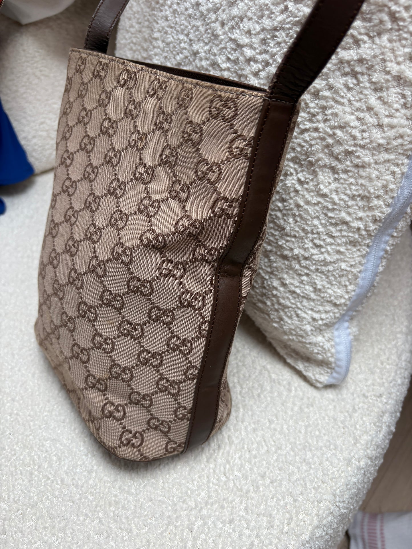 Gucci GG canvas bucket