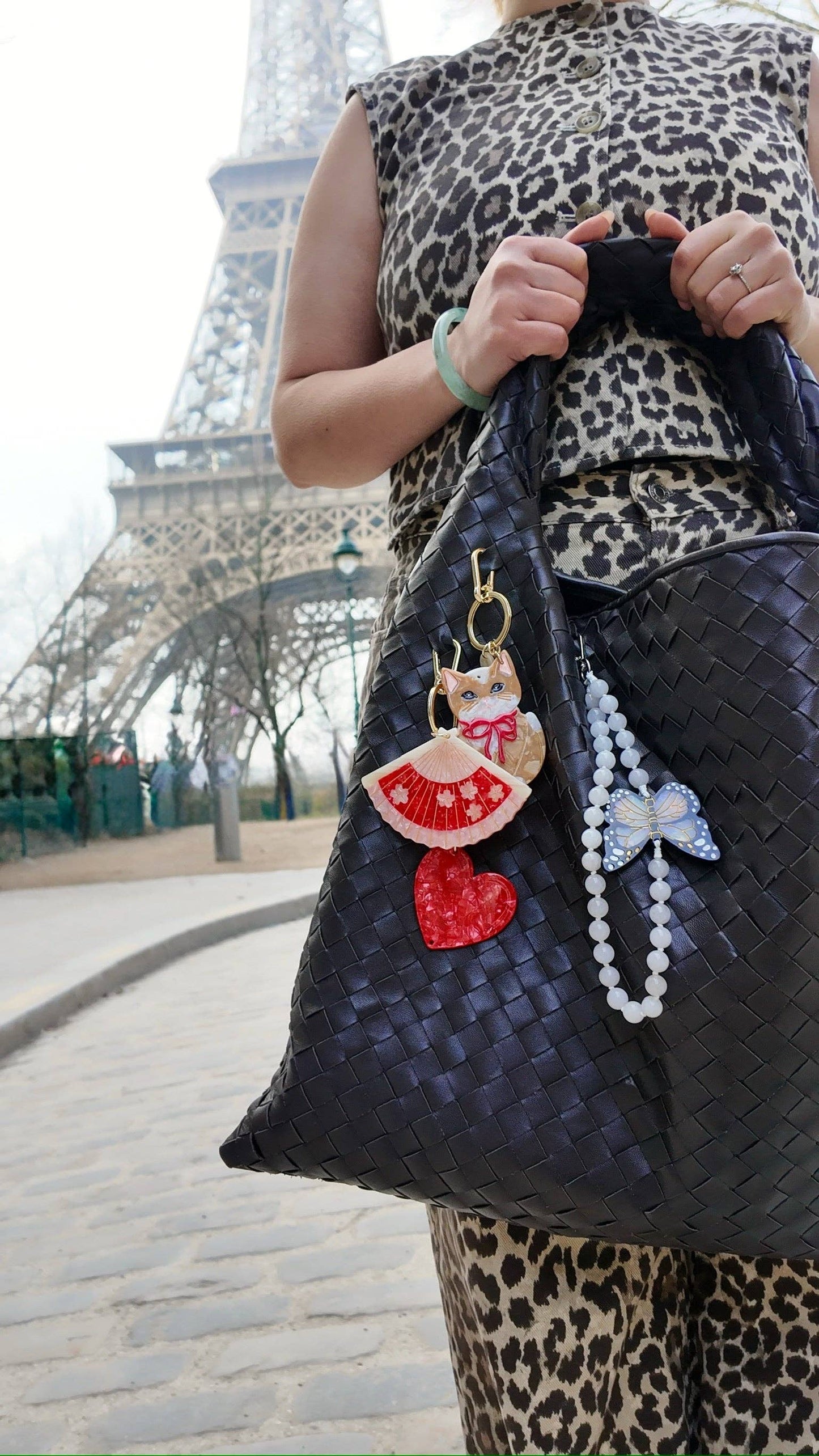 Annie’s Solar Eclipse Heart Bag Charm