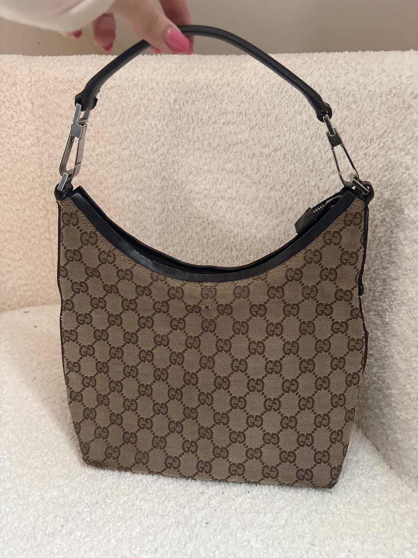 Gucci GG Canvas Hobo