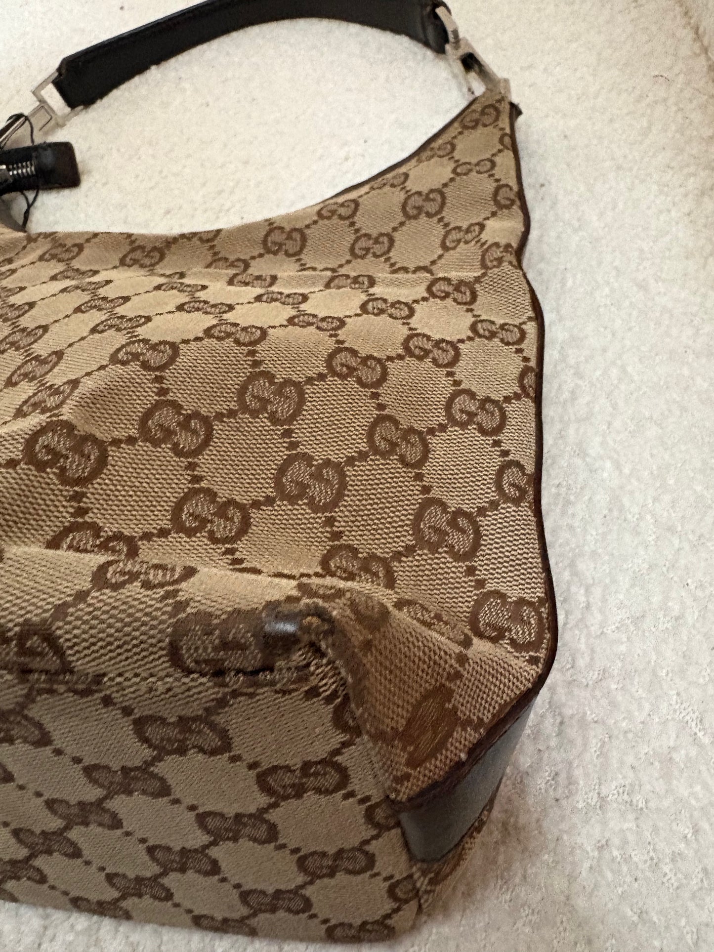Gucci GG Canvas Hobo