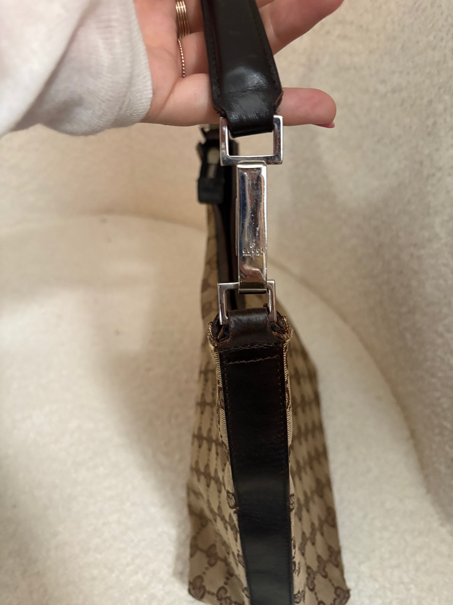 Gucci GG Canvas Hobo
