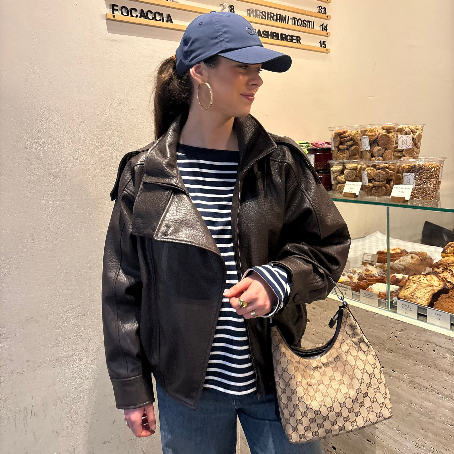Gucci GG Canvas Hobo