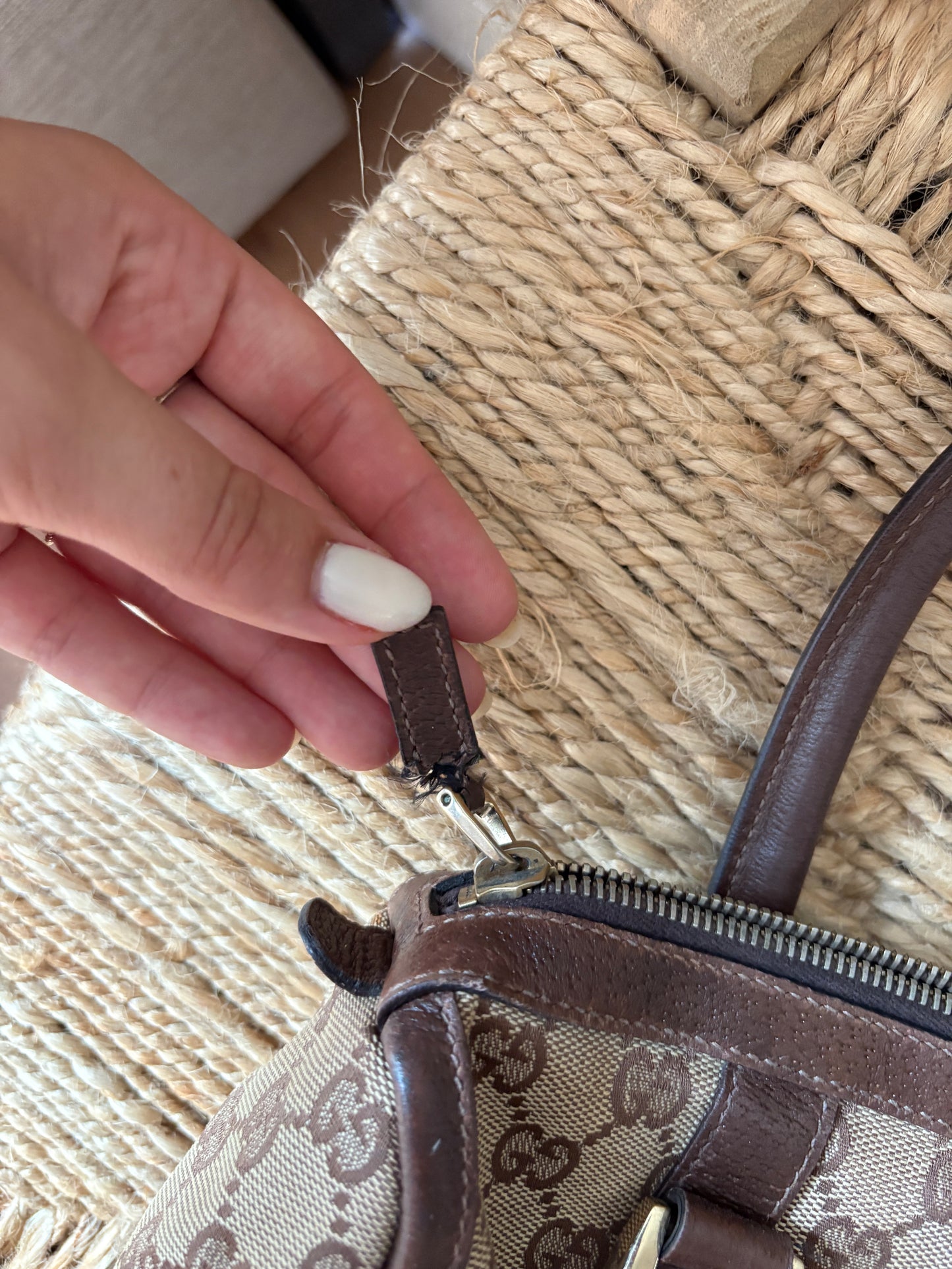 Gucci GG Canvas Boston Bag