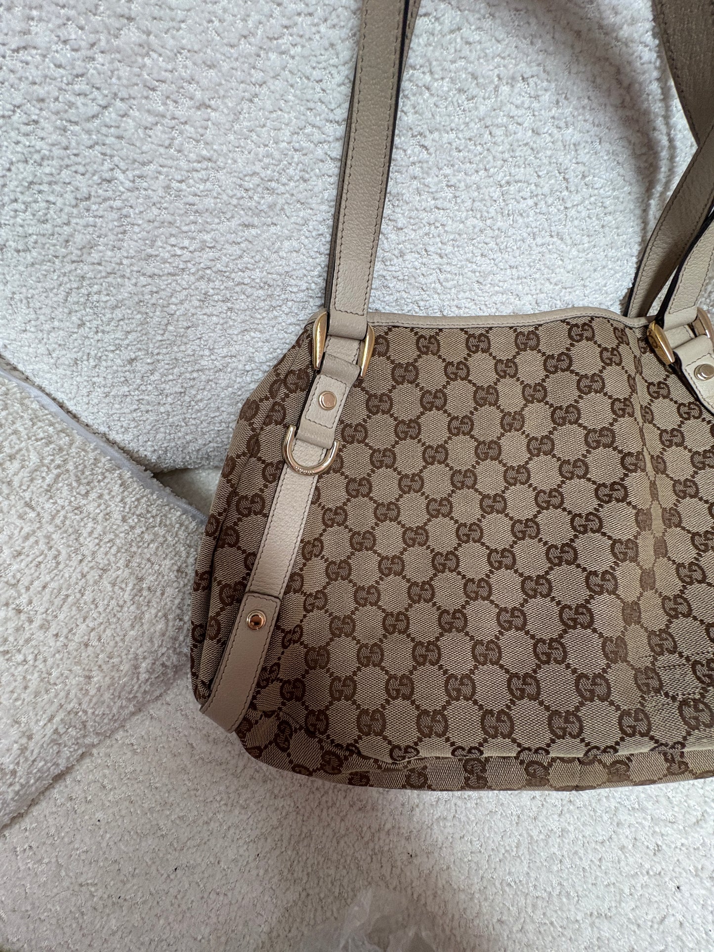 Gucci GG Canvas Abbey D Ring tote bag