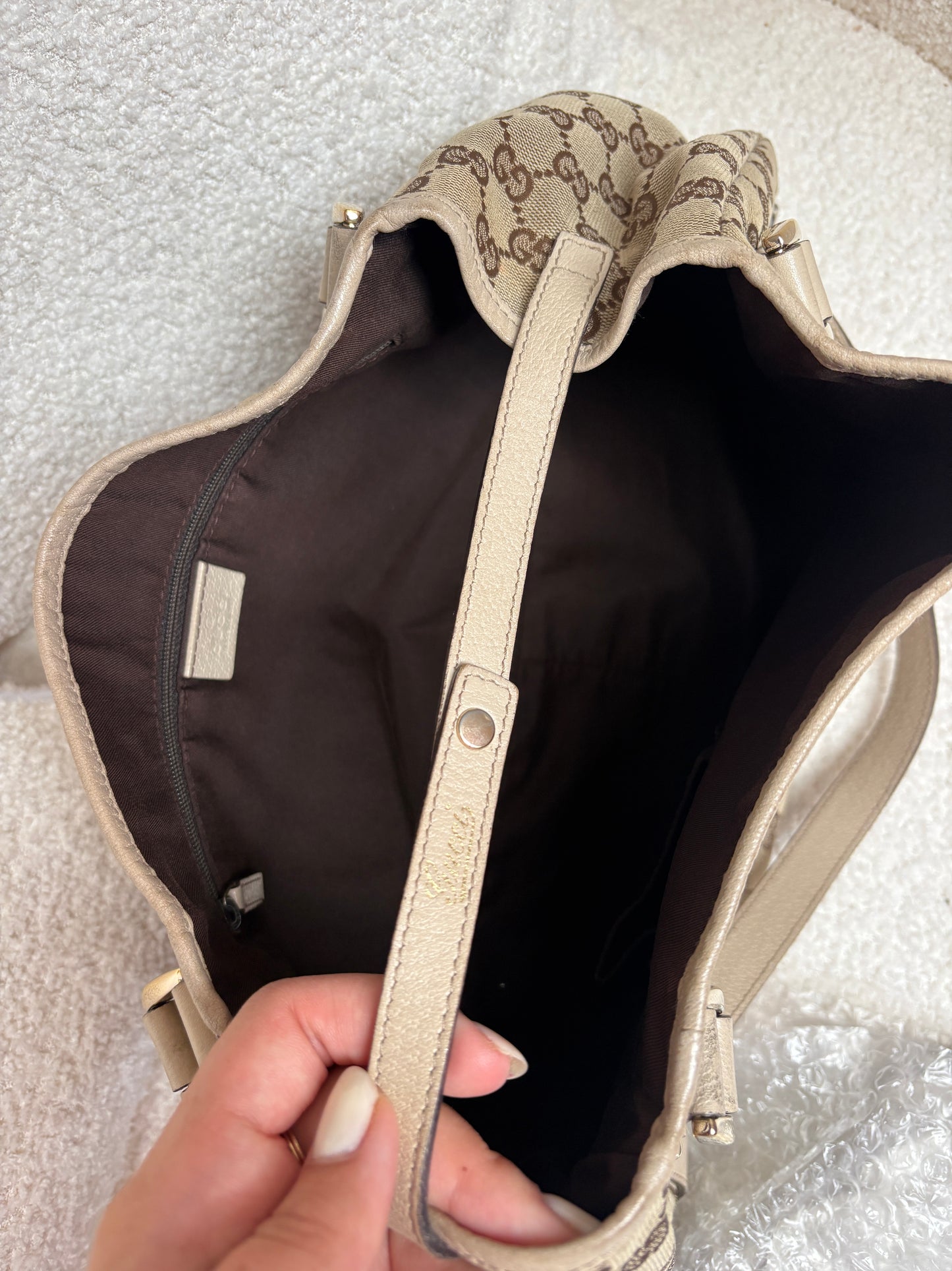 Gucci GG Canvas Abbey D Ring tote bag
