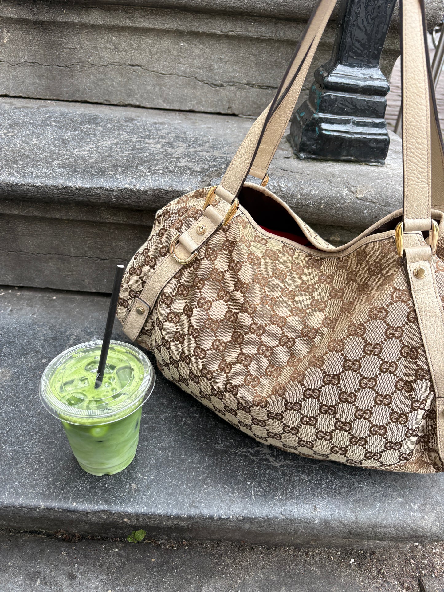 Gucci GG Canvas Abbey D Ring tote bag