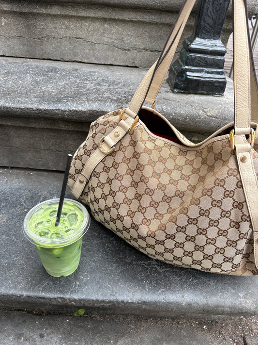 Gucci GG Canvas Abbey D Ring tote bag