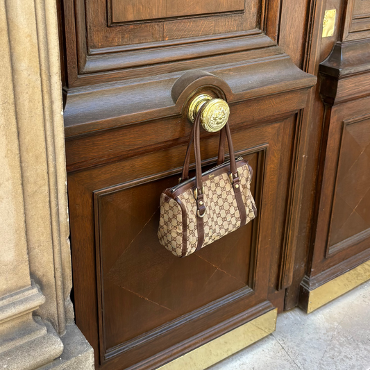 Gucci GG Canvas Boston Bag