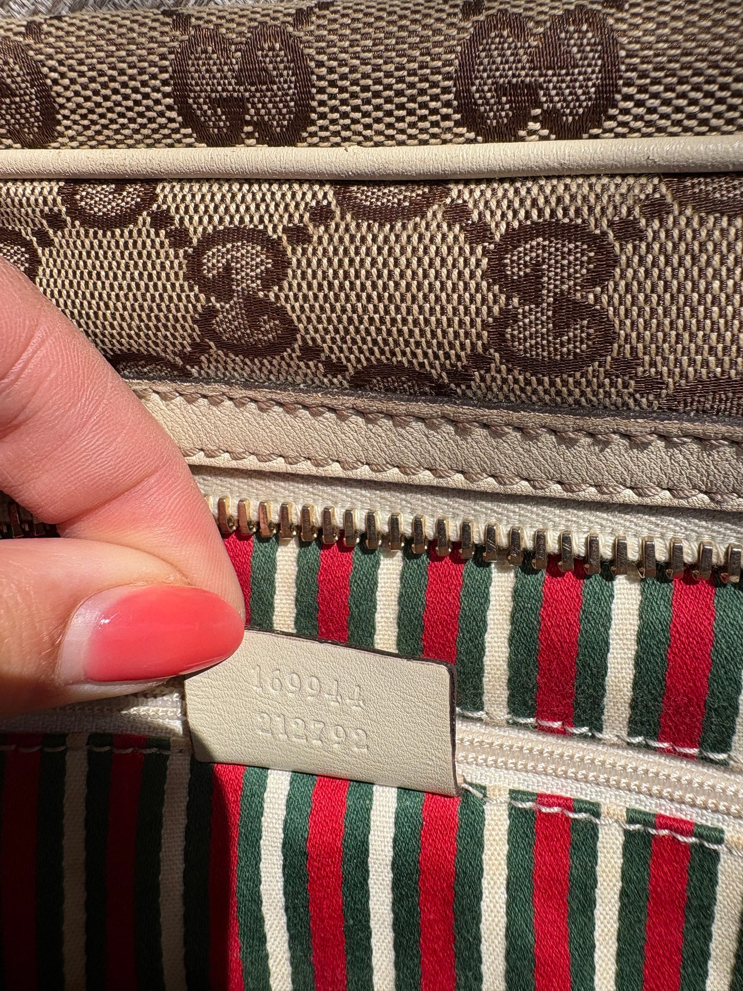 Gucci New Britt GG canvas tote