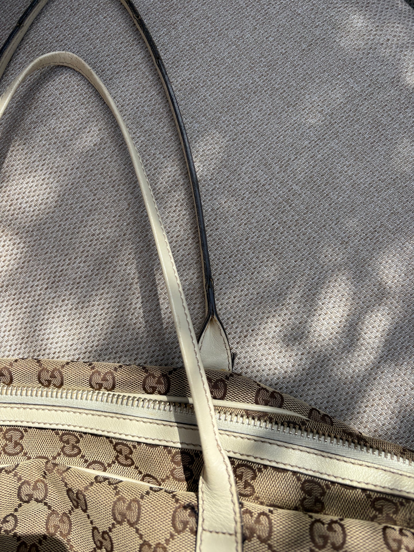 Gucci New Britt GG canvas tote