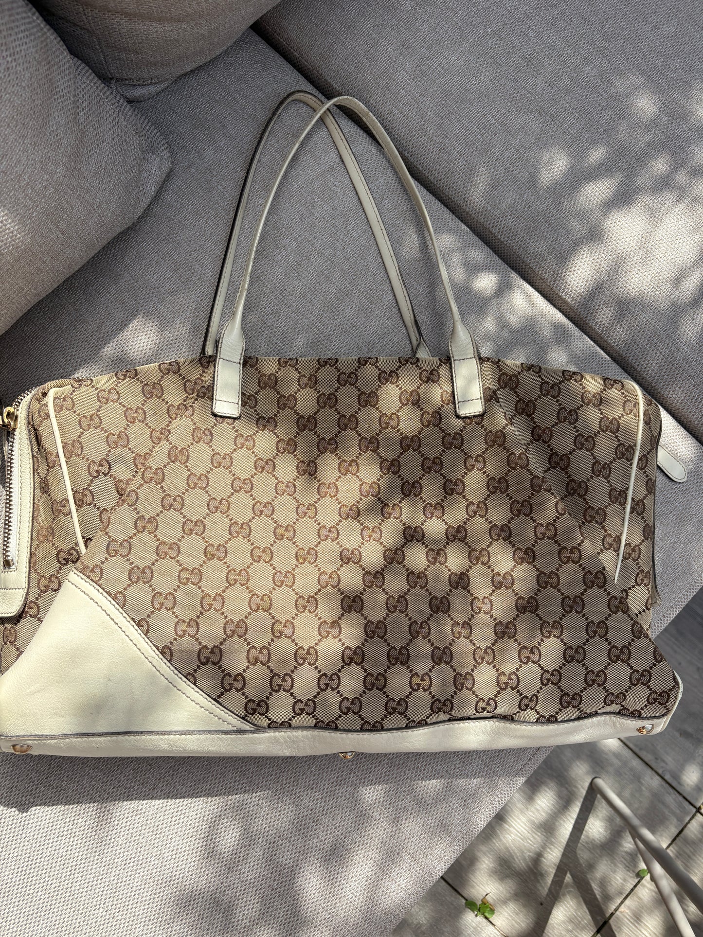 Gucci New Britt GG canvas tote