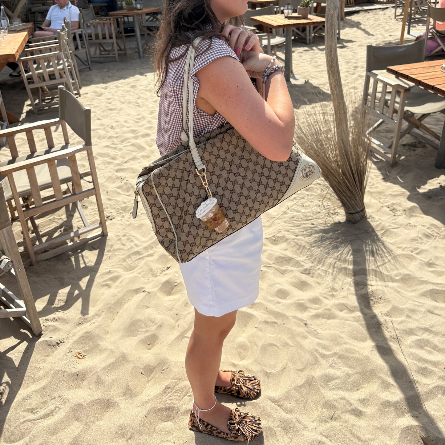 Gucci New Britt GG canvas tote