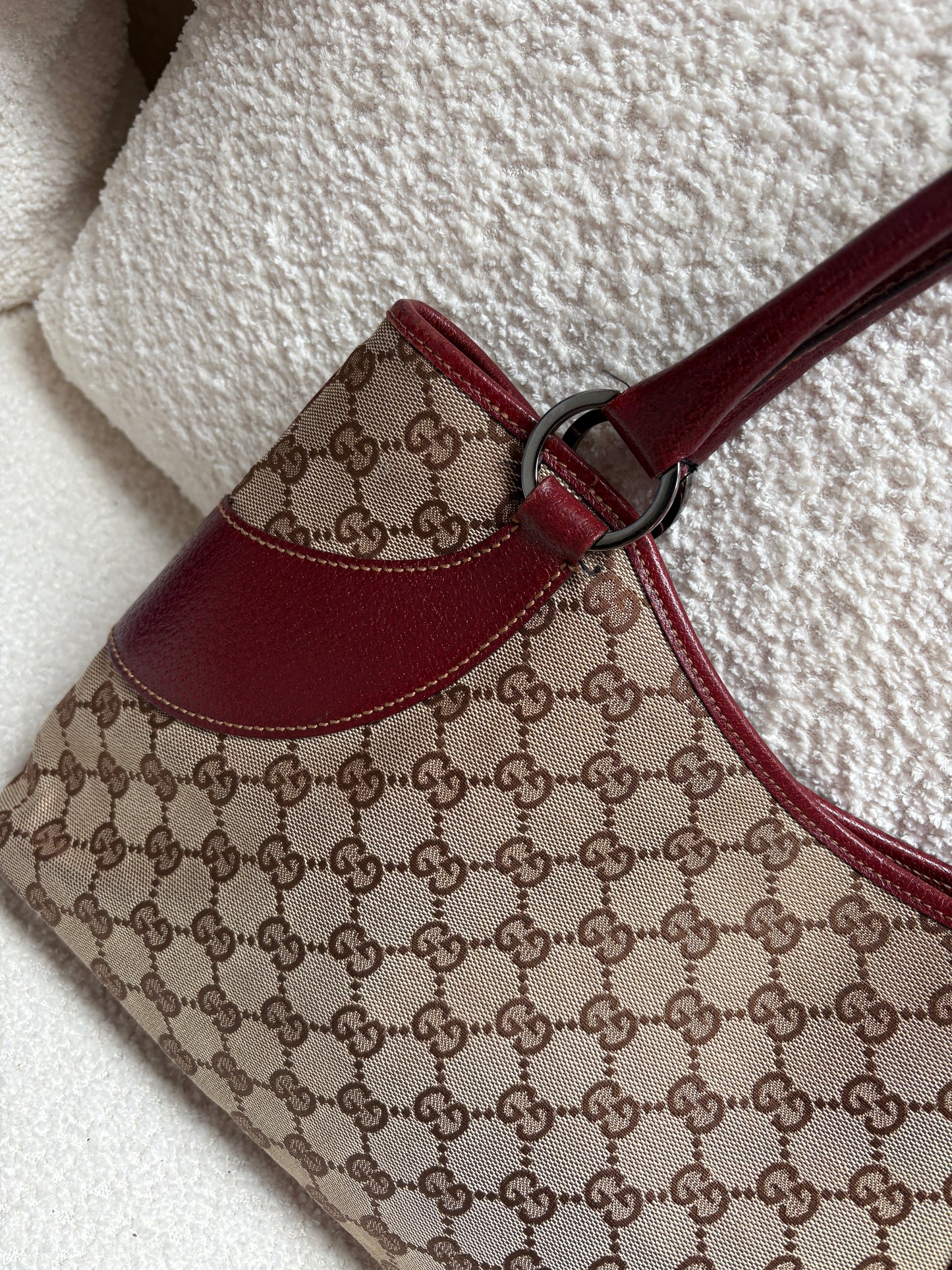 Gucci GG canvas shoulder bag