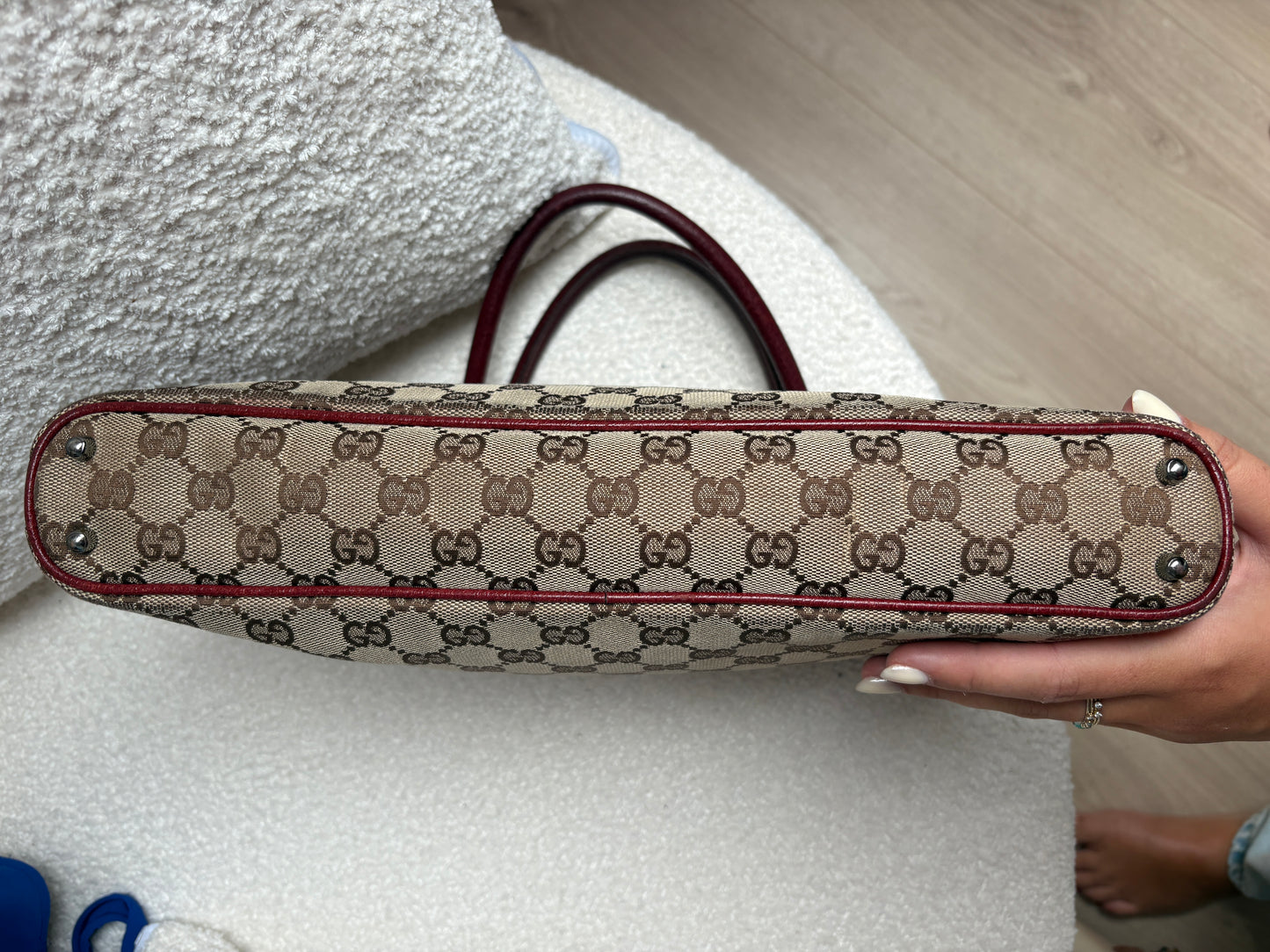 Gucci GG canvas shoulder bag
