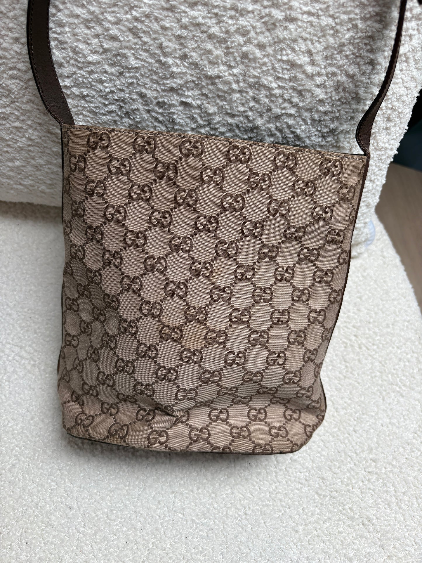 Gucci GG canvas bucket