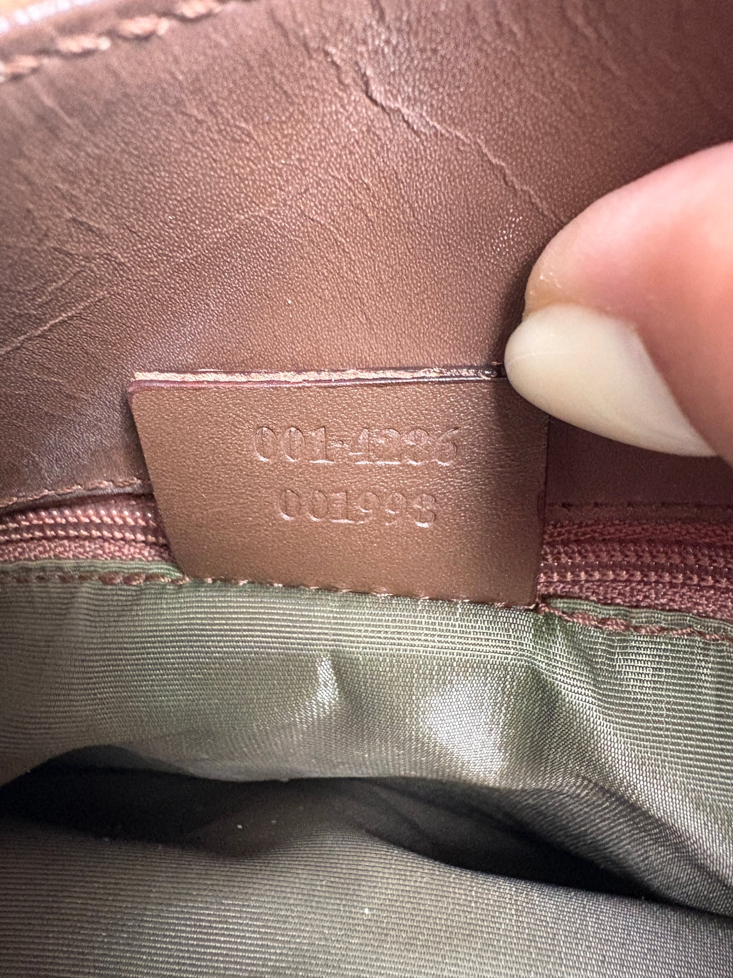 Gucci GG canvas bucket